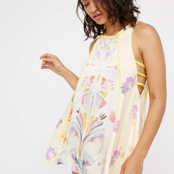 NWOT Free People Dream Free Dress (w/pockets) - Picture 1 of 10